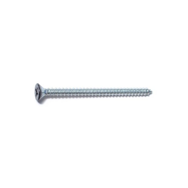 Midwest Fastener Wood Screw, #9, 2-1/2 in, Black Steel Flat Head Phillips Drive, 10 PK 79356 - main